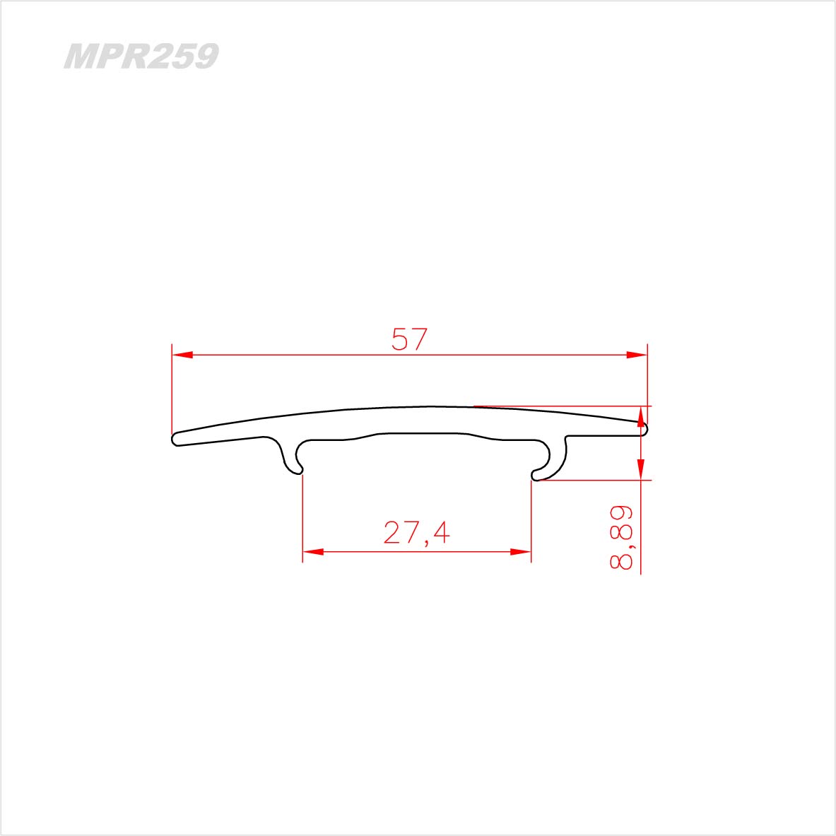 Desenho Técnico - MPR 259 - Foto 2